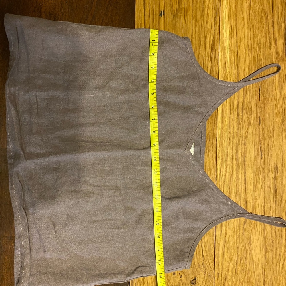 Not perfect linen, SORRENTO cami linen top. - Picture 7 of 8